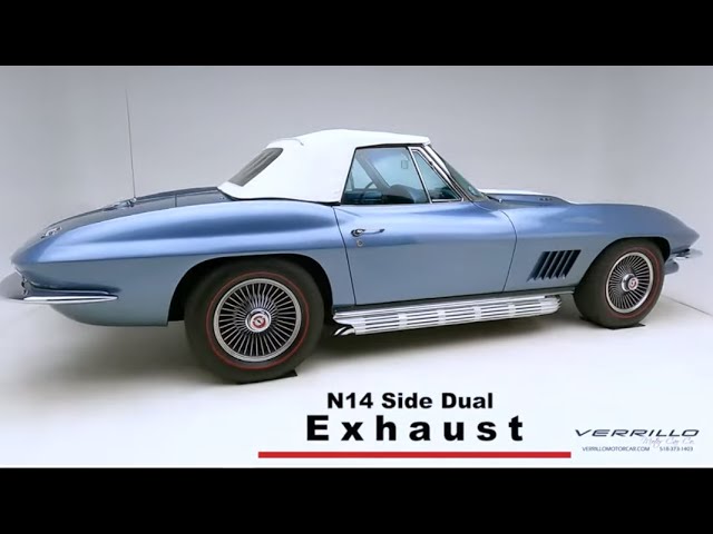 1967 Corvette Conv Lyndale Blue CO-5006 - YouTube
