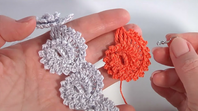 3D Crochet Cord Lace Stripe 