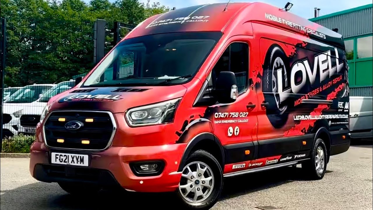 Limited *FORD TRANSIT* Mobile Tyre Van Install