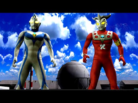 Ultraman DYNA MIRACLE and Ultraman LEO - TagTeam NEW Request 996