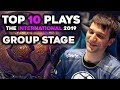 TOP 10 PLAYS OF TI9 GROUP STAGE - THE INTERNATIONAL 2019 DOTA 2