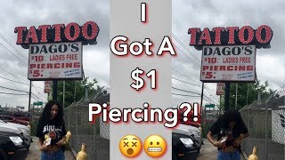 I Got My Belly Button Pierced For $1 at Dago's