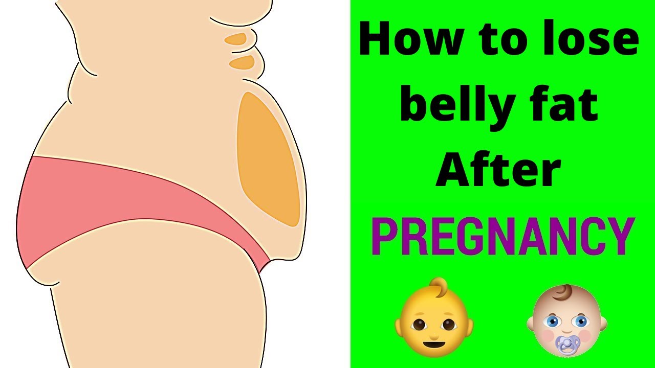 How to Lose Belly Fat After Pregnancy - YouTube