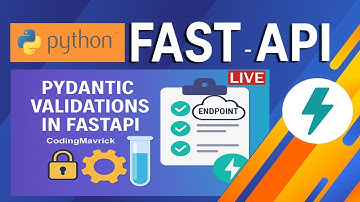 🔴  Python FastAPI Crash Course – Create Your First REST API Live 2025 | (E-31)
