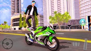 Extreme City Bike Driving: Motorcycle Rider - Android Gameplay screenshot 3