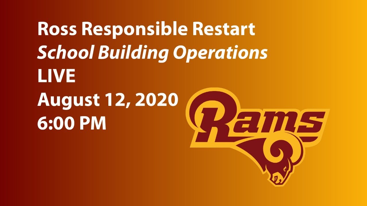 Ross Responsible Restart - School Building Operations