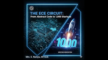 The ECE Circuit: From Abstract Code to 1,000 Startups |Mrs.E.Ramya, AP/ECE| SNS Institutions