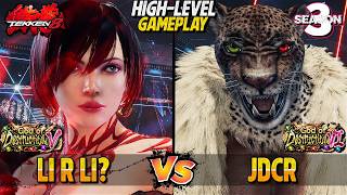 T8 Season 3 – LI R LI (ANNA WILLIAMS) vs JDCR (ARMOR KING) – High Level Gameplay