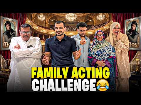 Ghr Walo Ky Sath Acting Challenge Kiya 🎭😂 || Abu Ki Acting 🤣