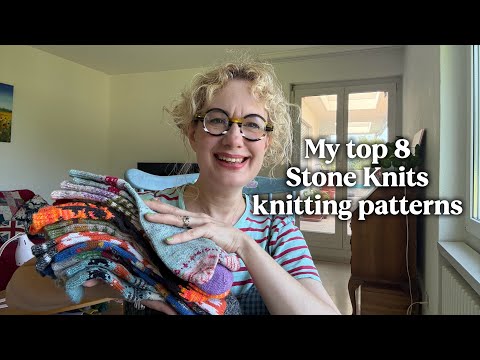 STONE  knit archive 00’s Stone Knits top 8 knitting patterns. In celebration of Stone Knits