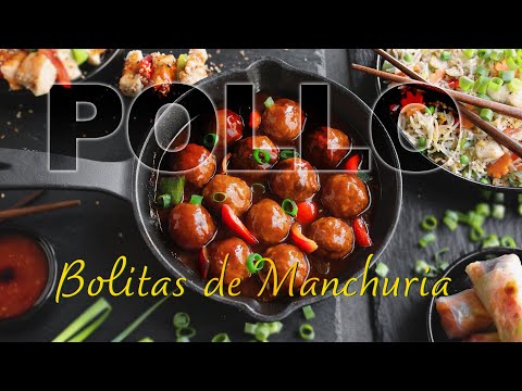 Bolitas de Manchuria POLLO
