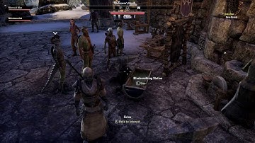 Elder Scrolls Online Beta: Sorcerer Gameplay CO-OP (Ebonheart Pact Starting Zone) PART 2