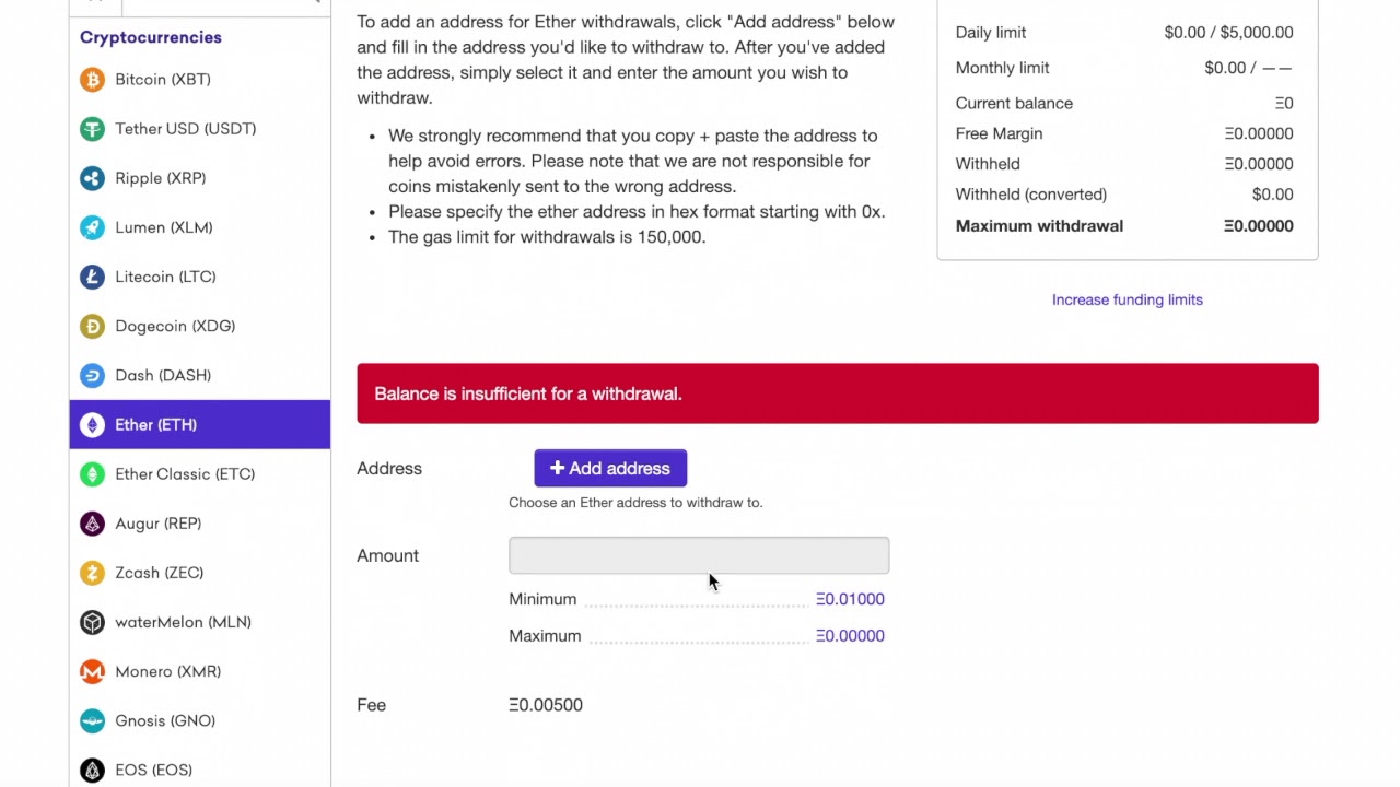 How to send your crypto from Kraken to Zengo | Zengo Help Center