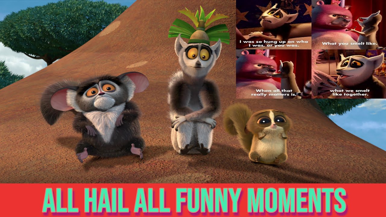 All Hail King Julien funny moments || Funniest Moments Ever | King Julien Comedy Compilation |