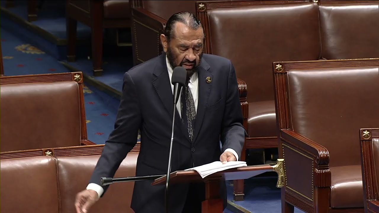 Rep. Al Green Votes to Impeach Trump for Covering Up the Deaths of Renee, Alex, Lorenzo, & Johan