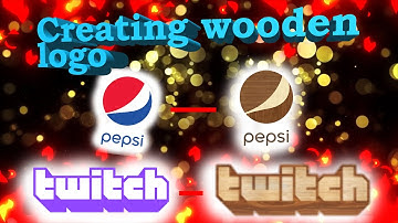 Creating Wood Logo in Adobe Photoshop CS6 | Speed Art