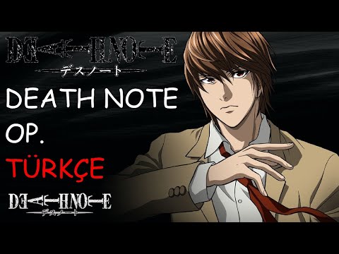 [Türkçe Çeviri] Death Note Opening 1 (Season 1) Music: The World
