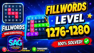 FILLWORDS level 1276 1277 1278 1279 1280