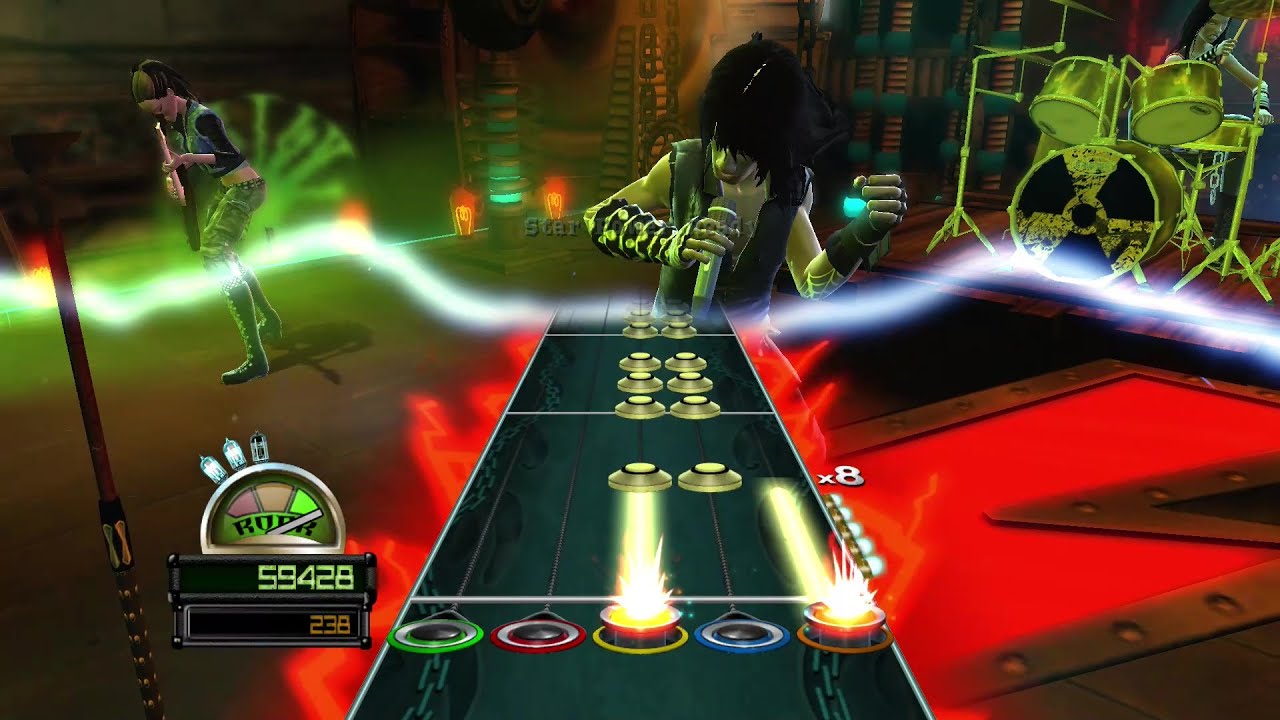 Guitar Hero World Tour (PC) "Scream Aim Fire" Expert Guitar 100 FC YouTube