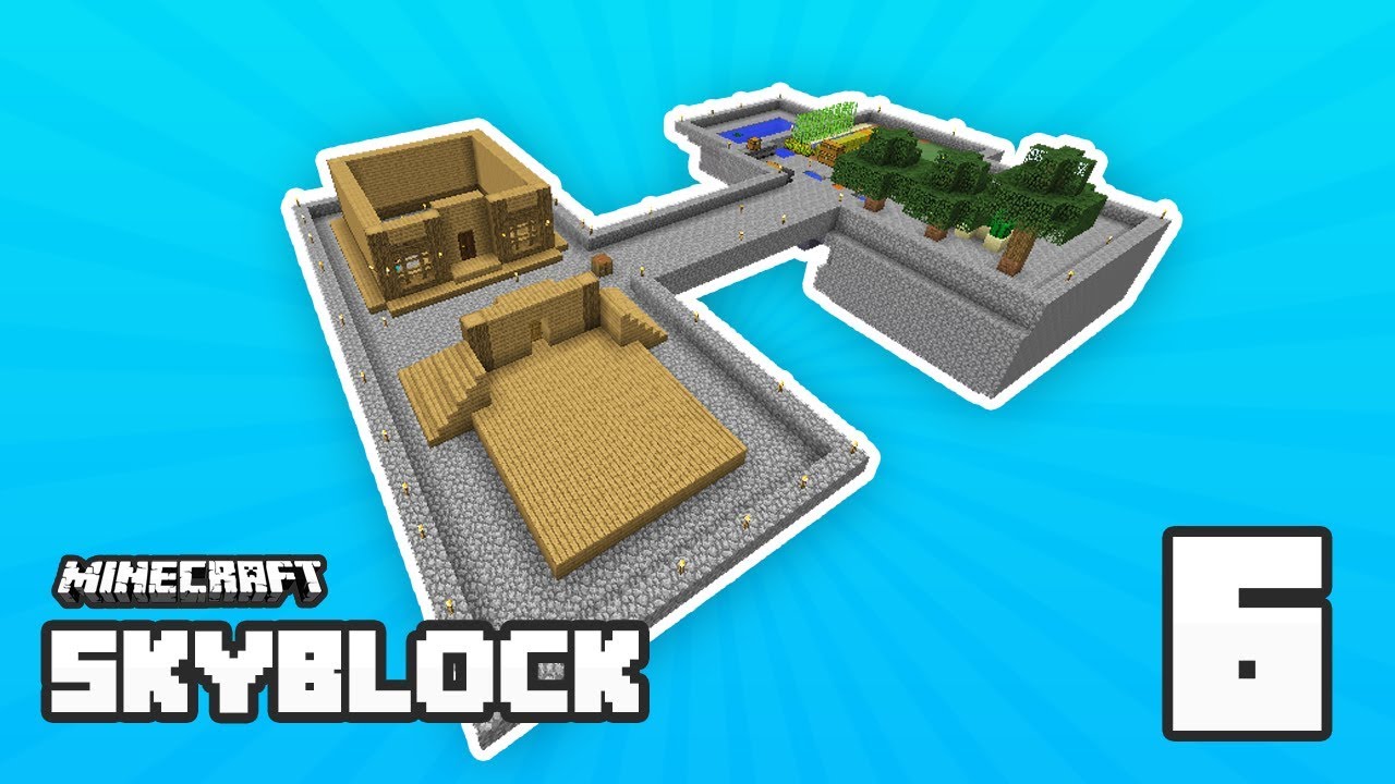 Skyblock 6 Building A Home W Imaflynmidget Minecraft Skyblock