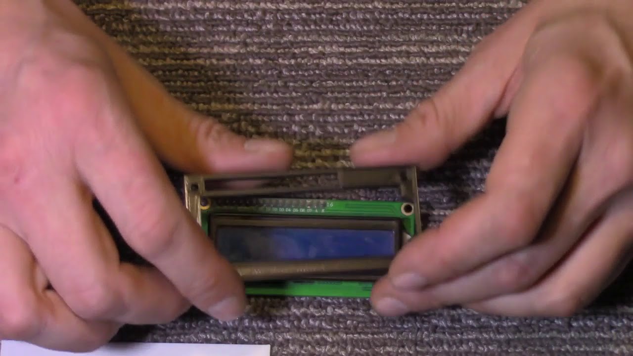 1602 LCD display leveling spacer