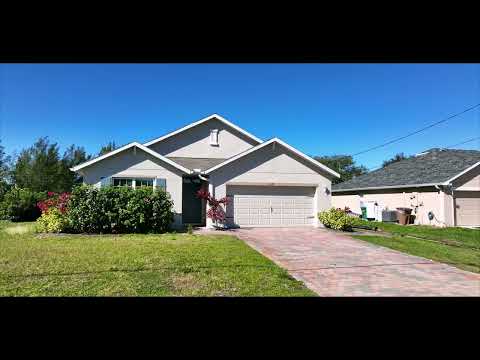 1128 NW 19th Pl, Cape Coral, FL home video tour