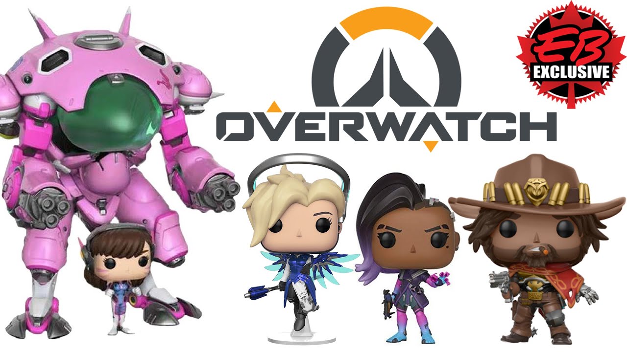 D.Va, Mercy, Sombra, McCree Funko Overwatch Review