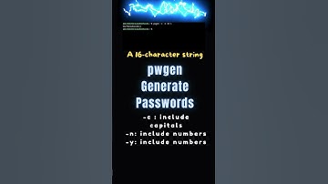 pwgen Command: Generate Passwords From The Command Line #linux #linuxsecurity #linuxcommands #bash