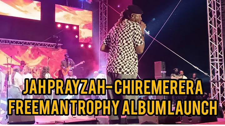 Jah prayzah- performing chiremerera @FREEMAN Trophy Album launch (ALEX SPORTS CLUB)2023