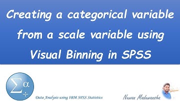 Visual Binning Option in SPSS | SPSS Sinhala Tutorial | Data Analysis using SPSS