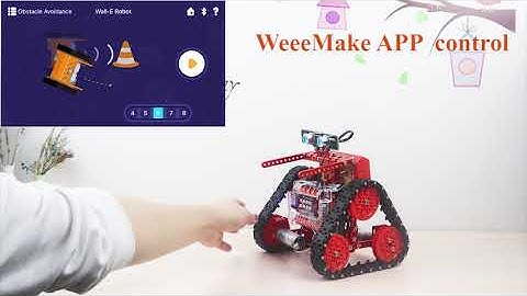 WeeeBot Evolution - Play and Code with Wall-E robot