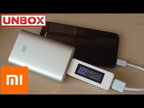 Xiaomi Mi Power Bank 10000 mAh Silver - Распаковка и тестирование