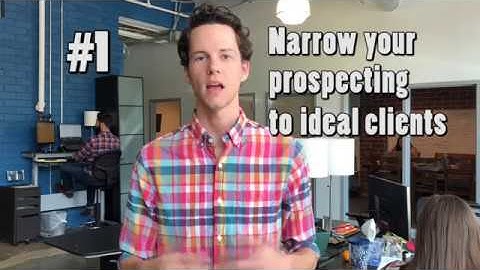 How to Prospect Less and Sell More (hint - get help!)