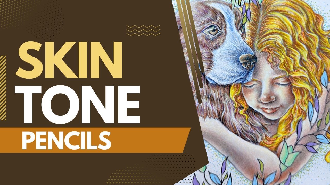Quick & Easy (Fair) Skin Tone Recipe | Prismacolor Pencils - YouTube