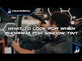 Shopping for Window Tint ? Things to look for when choosing your window tint shop | Dynasty 18322