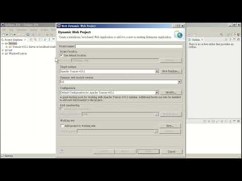 install tomcat 10 and set encoding in Eclipse