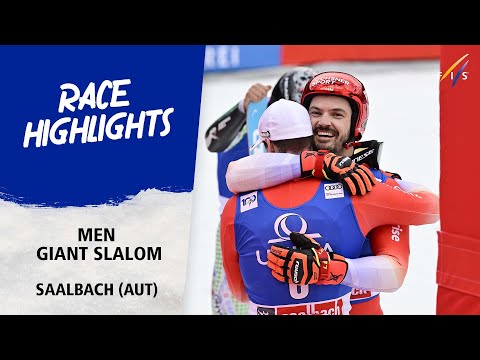 Odermatt's Giant Slalom streak ends as Meillard wins in Saalbach | Audi FIS Alpine World Cup 23-24