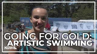 Top athletes compete at USA artistic swimming junior Olympics in Gresham