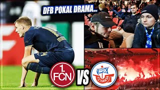 DFB POKAL AUS IN LETZTER SEKUNDE.. STADIONVLOG: Nürnberg - Hansa Rostock | Ohne Worte | Stadion Vlog