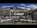 Ruta #8 CUSCO | CURRICULUM MOCHILERO