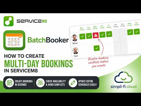 Watch A Demo of Batch Booker - YouTube thumbnail