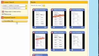Discovering the Resources Available in the My Math Program