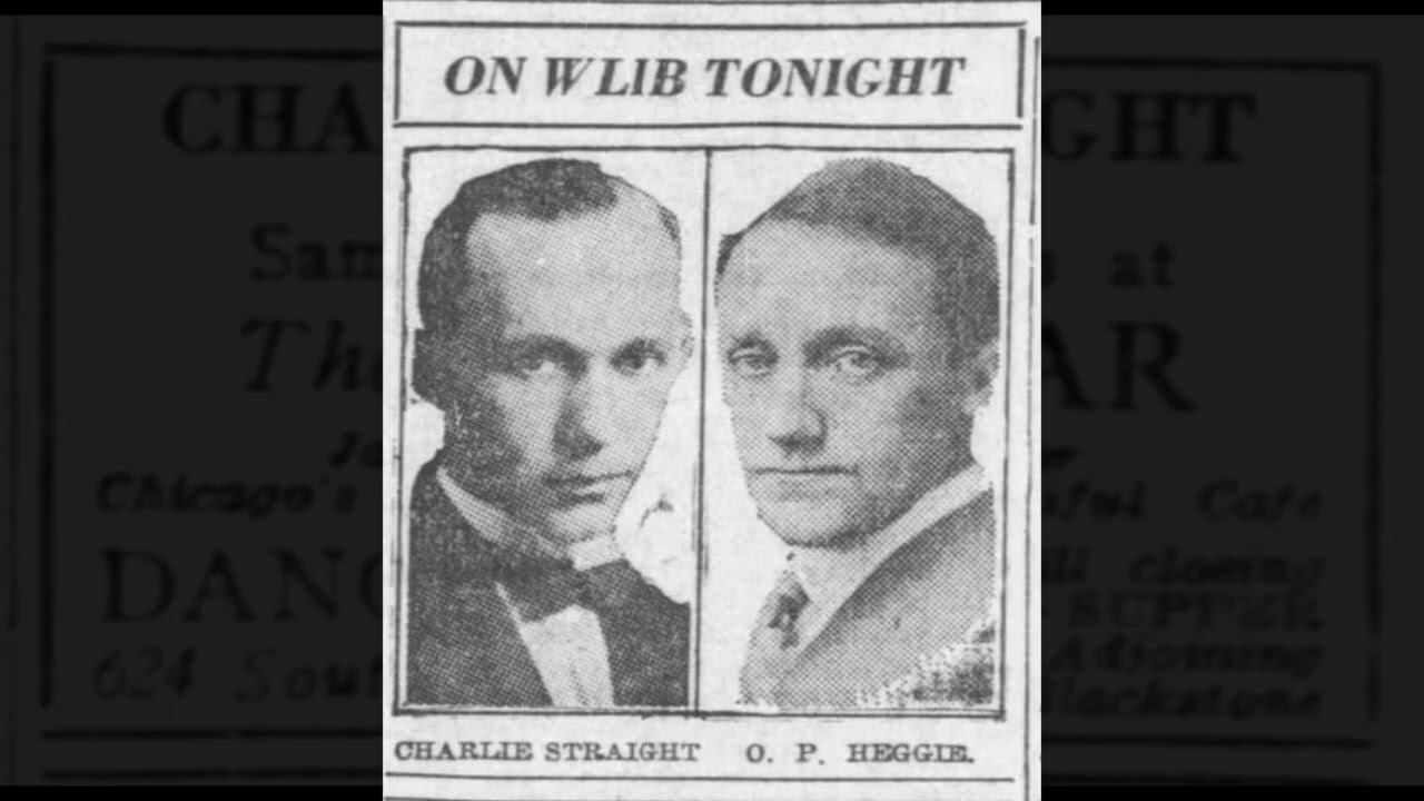 "That Old Gang Of Mine" Charley Straight and His Orchestra (Paramount, 1923) Chicago