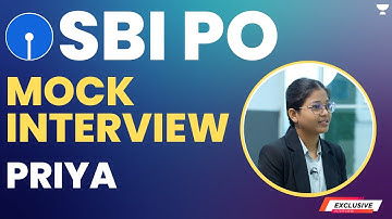 SBI PO Mock Interview | Priya | @bankershub1688