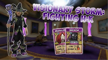 Wizard101: Visionary (130) Storm PVP Quick Match 1v1| Fighting H:K