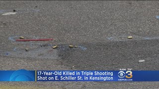 Police: 17-Year-Old Dead, 2 Others Injured Following Kensington Triple Shooting
