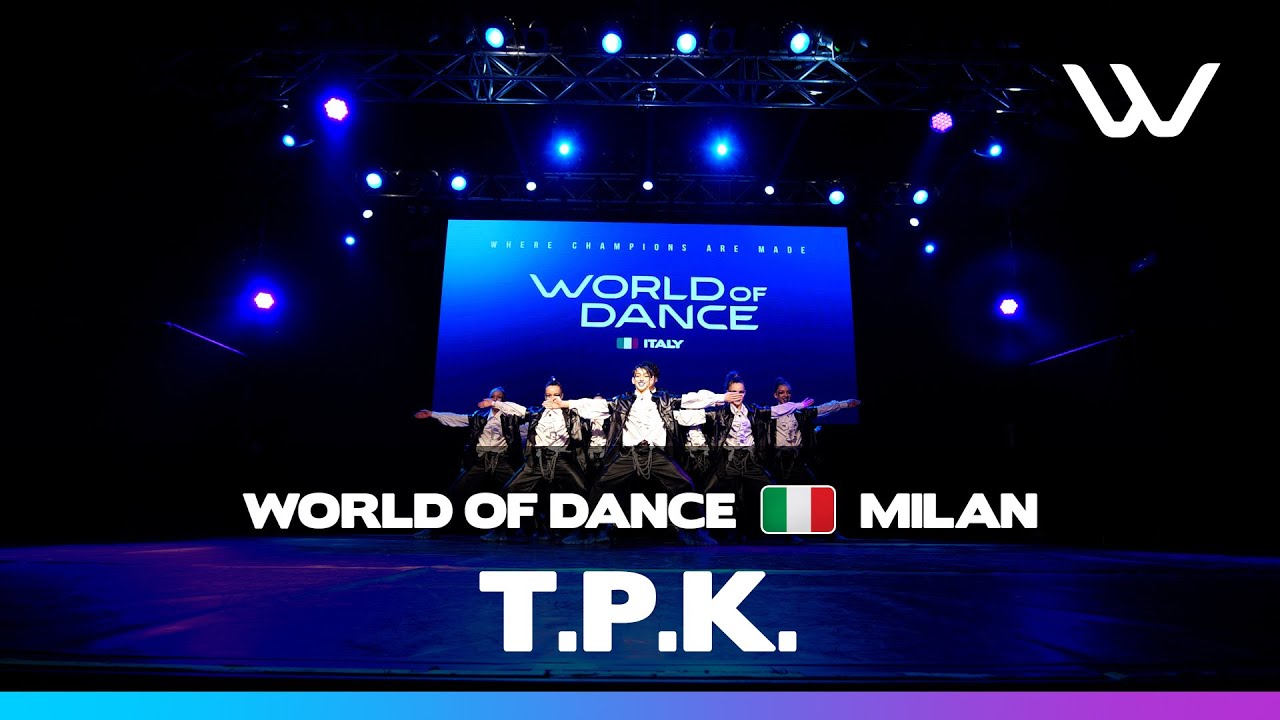 T.P.K. | 1st Place FRONT ROW | Junior Studio Division | World of Dance Milan 2025 | 