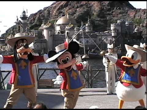 三銃士 東京ディズニーシー Youtube