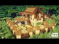 Minecraft : Survival Base Tutorial ｜How to Build a survival house in Minecraft #176