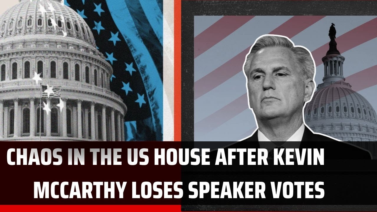 house speaker vote || Chaos in the US House after Kevin McCarthy loses ...